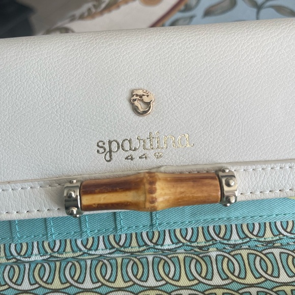 UNICORN Spartina 449 Daufuskie Island bamboo woven rattan handbag & wallet set. - Picture 5 of 6